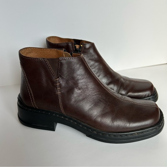 Josef Seibel Dark Brown Chukka Boots - Picture 3 of 8
